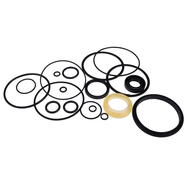 SUKATC Power Steering Cylinder Seal Kit 830860M92 Compatible with Massey Ferguson 50 65 150 165 175 1125 1140 1145 1240 1250 1260 1433 1547 1552 1643 3165 - Image 3